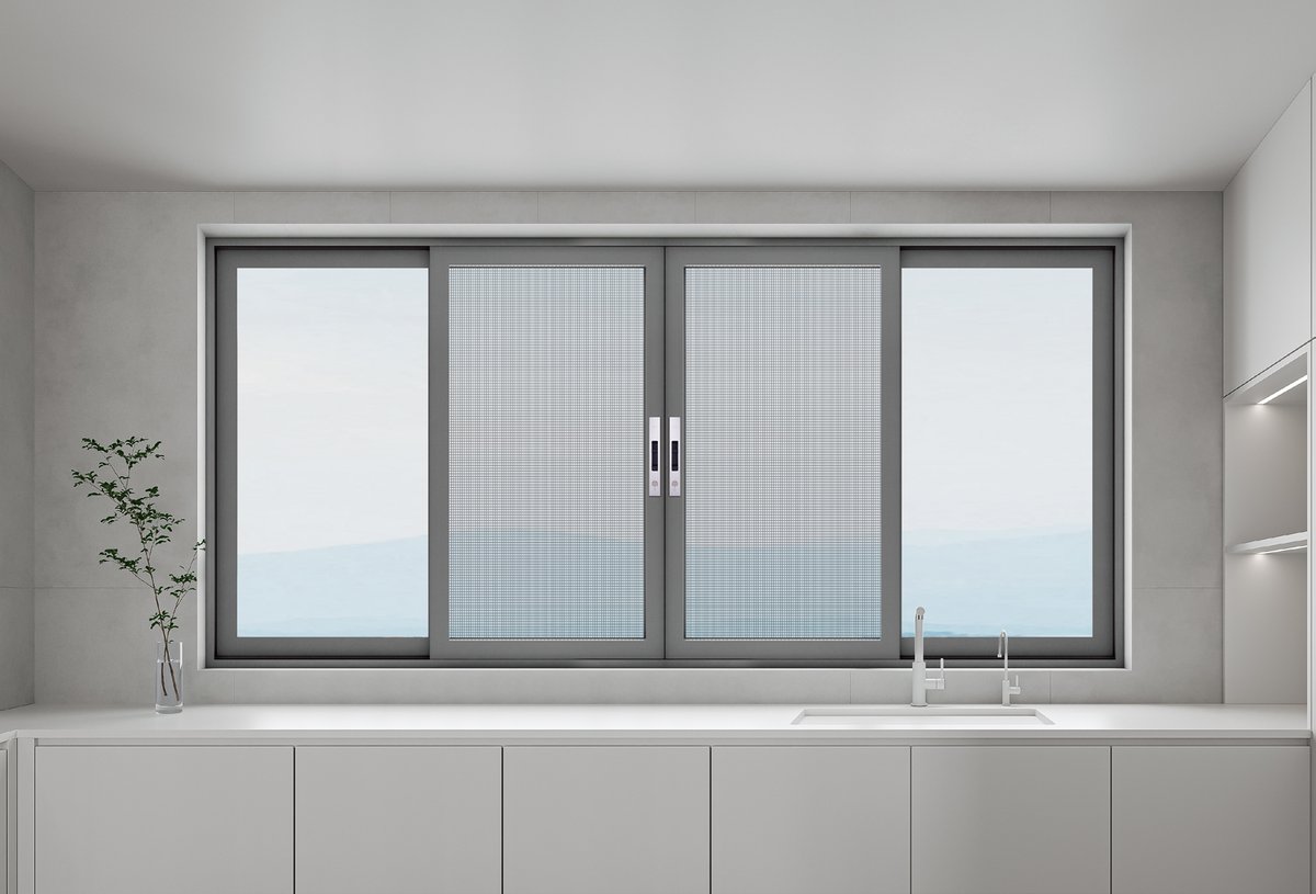 Sliding Window in kitchen