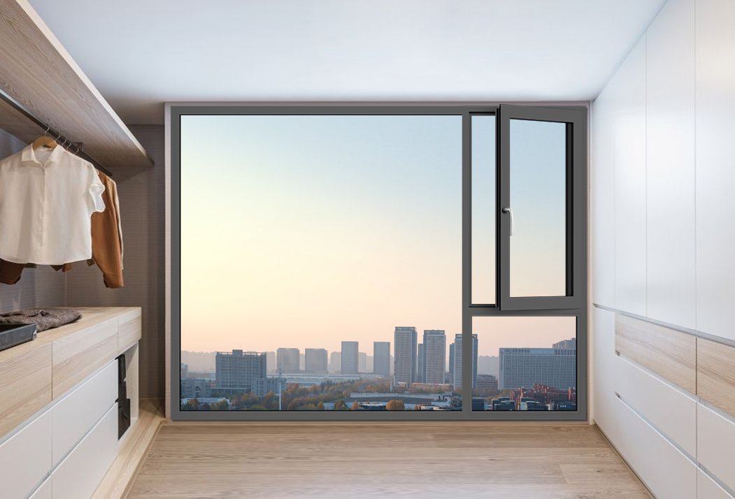 Tilt and Turn Window in bedroom